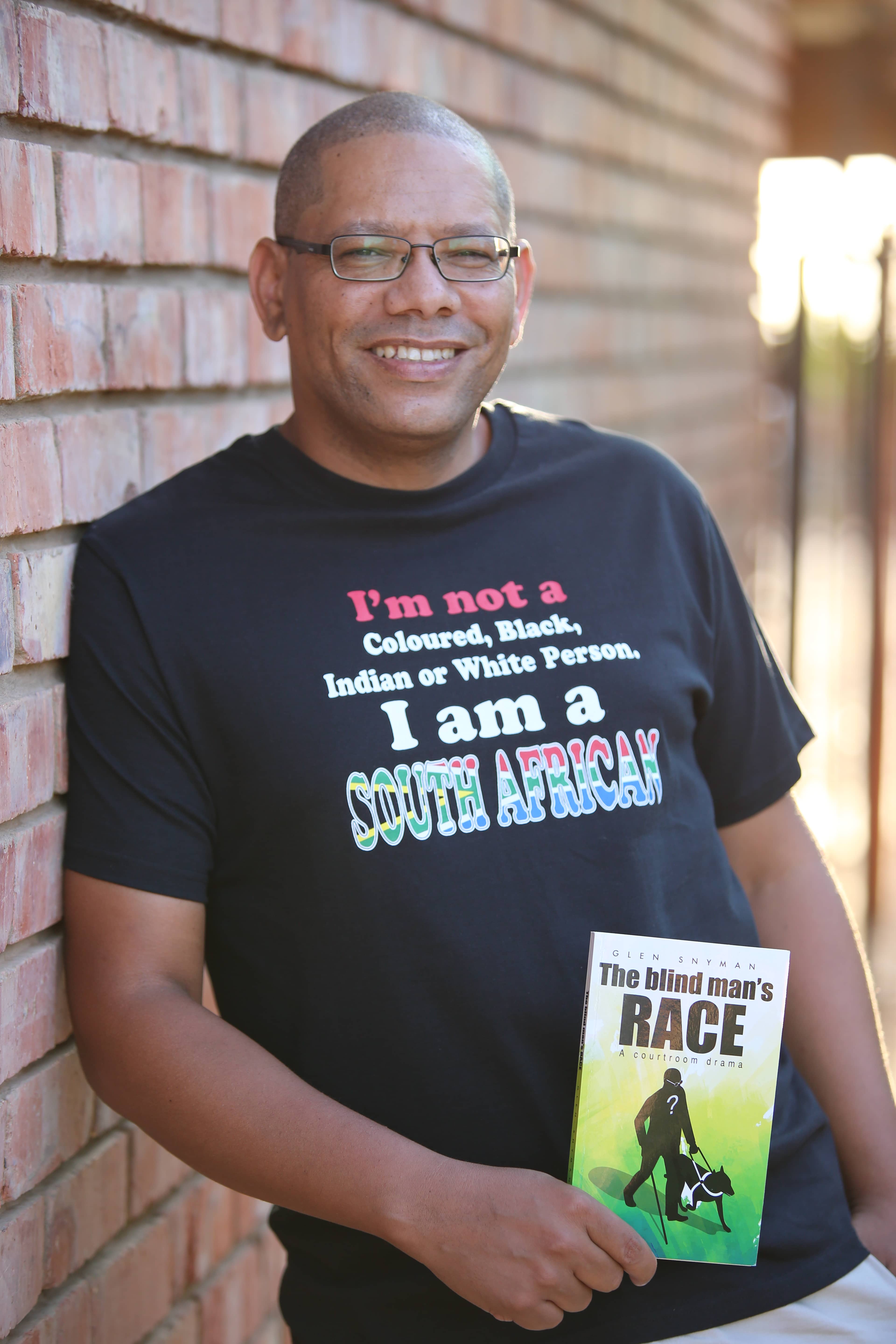 Glen Snyman with Book